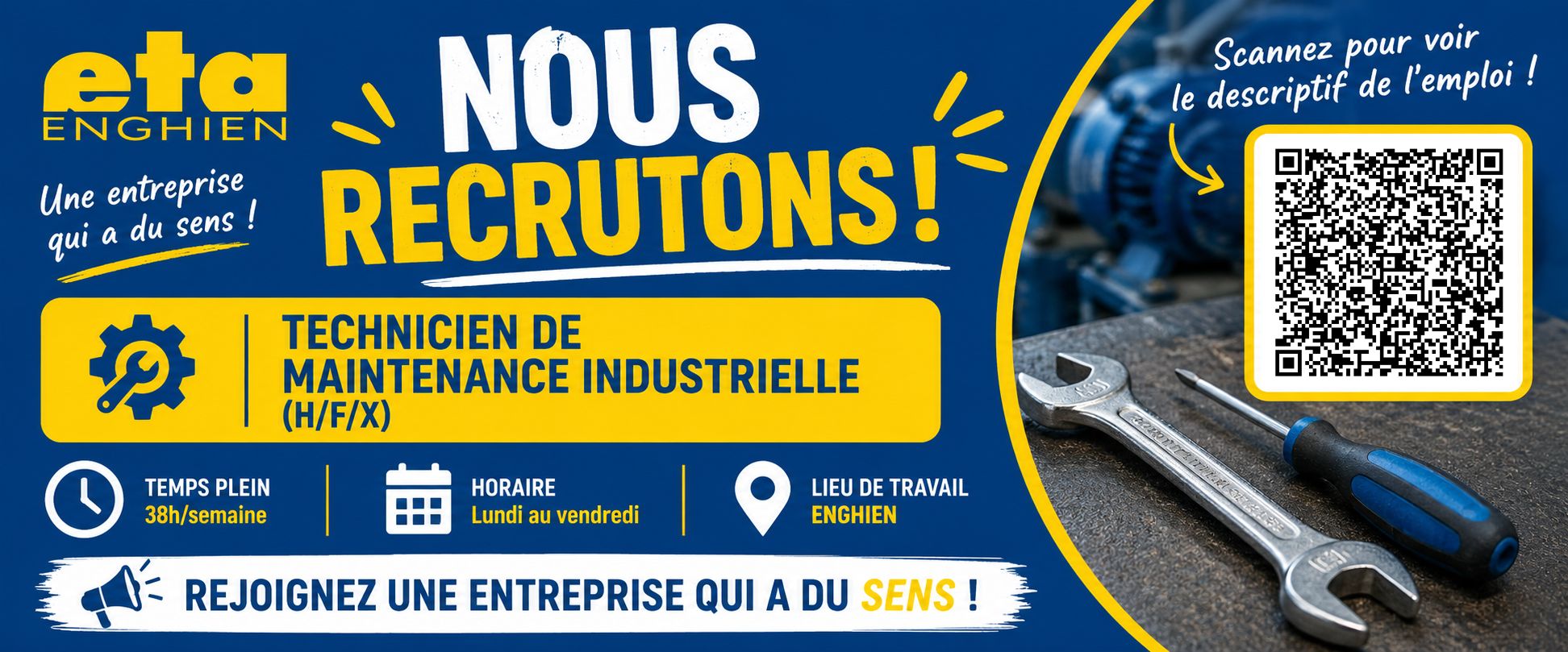 Offre d'emploi responsable maintenance